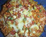 A picture of step 10 of Maggi Pizza.