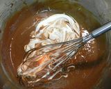 A picture of step 5 of Light & Crumbly Gateau au Chocolat.