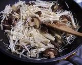 A picture of step 4 of Sautéed Mushrooms with Garlic & Butter.