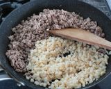 A picture of step 6 of Minced Pork Lettuce Bowls.