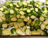 A picture of step 4 of Roasted Brussel Sprouts.