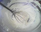 A picture of step 6 of Blueberry No-bake Cheesecake.