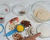 A picture of step 1 of Zarda Pulao Recipe Basant panchami Special Kesariya bhat.