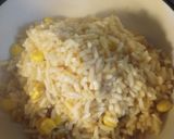 A picture of step 3 of Rice with Stuff.