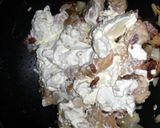 A picture of step 5 of Craime Fraiche Pasta.