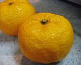 A picture of step 1 of Easy Shiny Yuzu Citrus Jam.