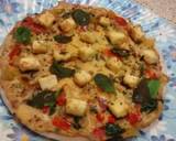 Cheesy Paneer Egg Pizza recipe step 5 photo