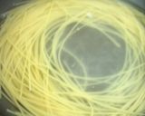 A picture of step 2 of Just a Few Dishes to Wash!! Avocado Pasta with Sesame Salt.