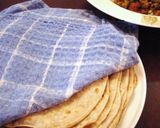A picture of step 9 of Chapati with Atta (Whole Wheat Flour).