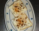 A picture of step 2 of For Breakfast in a Flash Mayonnaise Shichimi Toast.