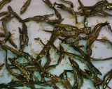 A picture of step 4 of Candied Sardines for New Year's.