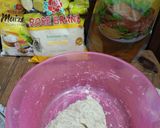Foto langkah ke 5 dari resep Bakpao No Mixer Character Semangka.