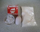A picture of step 1 of Muffins Made Easily with Pancake Mix and Heavy Cream.