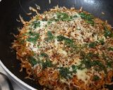 A picture of step 11 of Maggi Nutrilicious Masala VEG ATTA noodles Vegetables pizza.