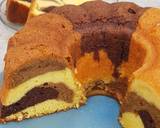 99.Marmer Cake Coffee Choco Vanilla ☕🍫🍮 langkah memasak 6 foto