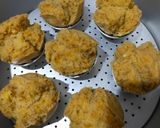 Foto langkah ke 3 dari resep Bolu Kukus Pisang Mekar.