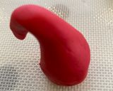 A picture of step 5 of Santa from Terry’s orange chocolate.