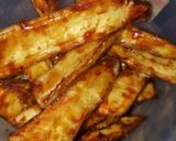 Foto langkah ke 5 dari resep Pisang Goroho Goreng Garo Gula / Stik Pisang  gula merah.