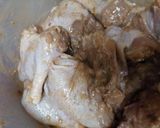 A picture of step 2 of KFC style Fried Chicken.