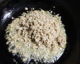 A picture of step 2 of Soya Granules Burfi.