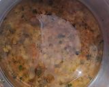 A picture of step 2 of Hearty Bean and Grain Soup.