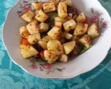 Foto del paso 3 de la receta: Matambre y verduras a la plancha con fideos