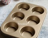 Gambar langkah 6 resipi Almond Banana Cupcake.
