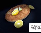 A picture of step 10 of Konafah (Knafeh, kanafeh).