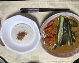 Soup curry ayam dan sayuran ala jepang &Indonesia langkah memasak 7 foto