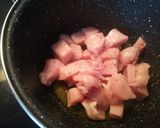 Foto del paso 1 de la receta: Lentejas con chorizo y pollo (tradicional y Newcook / GM)