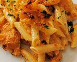 Foto del paso 8 de la receta: Plumas con Bacalao y alioli gratinado