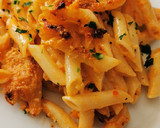Foto del paso 8 de la receta: Plumas con Bacalao y alioli gratinado