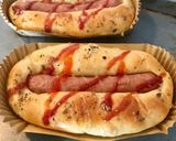 Foto langkah ke 8 dari resep Roti Sosis Lembut ala Korean Bakery.