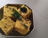 A picture of step 2 of Dhokla.
