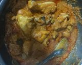 A picture of step 2 of Casar almonds chicken Korma.