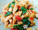 รูปขั้นตอนการทำที่ 5 ของ แซนวิชกะเพราไก่ใบกะเพรากรอบกับไข่ดาว