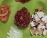 Foto langkah ke 1 dari resep Balado udang di balik tahu🍤.