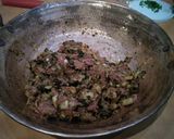 A picture of step 5 of Pacholas (Mexican ground beef).