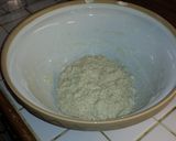 A picture of step 2 of Homemade Artisan Bread.