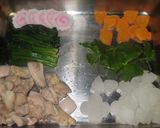 A picture of step 8 of Ozouni with Lots of Dashi.