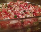 A picture of step 9 of Bruchetta MY way 😘.