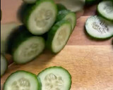 A picture of step 1 of Asian-Style Cucumber Salad.