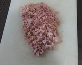 Foto del paso 5 de la receta: Papa horneada con tocino y crema