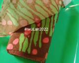 Cara Membuat Choco Taro Batik Cake 10