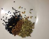 A picture of step 7 of Achari Sabzi.