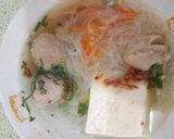 Foto langkah ke 4 dari resep Kauh Bakso praktis.