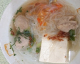 Foto langkah ke 4 dari resep Kauh Bakso praktis.