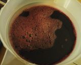 A picture of step 2 of Hibiscus Flower Concentrate.