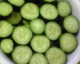 A picture of step 1 of Nostalgic Pickled Cucumbers.