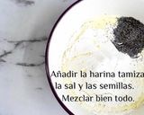 Foto del paso 3 de la receta: Muffins de LIMÓN y AMAPOLAS 🍋sin manteca